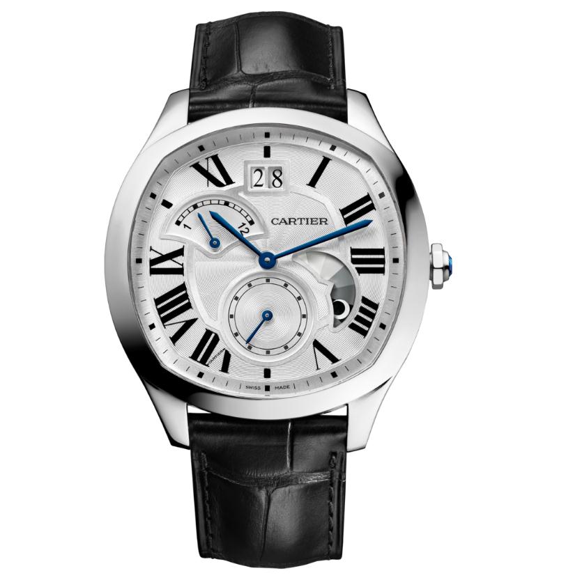 The sturdy copy Drive De Cartier WSNM0005 watches are made from stainless steel.