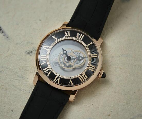 New-selling duplication watches online present rose gold numerals.